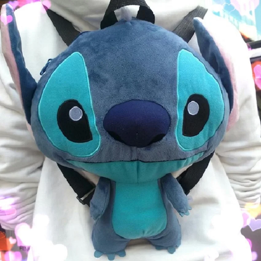 stitch plush backpack