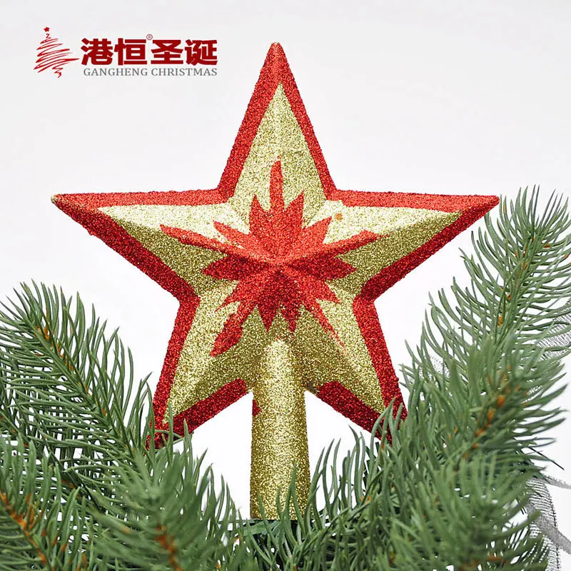 new 15 20cm red gold top star christmas tree top decoration ornaments xmas tree decorations craft supplies cristmas ornaments in christmas from home - Christmas Tree Top Decorations new 15 20cm red gold top star christmas tree top decoration ornaments xmas tree decorations craft supplies cristmas ornaments in christmas from home - Christmas Tree Top Decorations