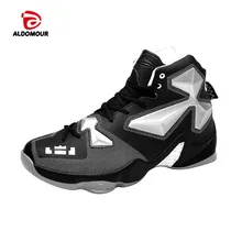 ALDOMOUR Cheap Basketball Shoe High Quality Sneakers Basketball Boots Back to the Future Shoes For Plus Chaussures De Shoe