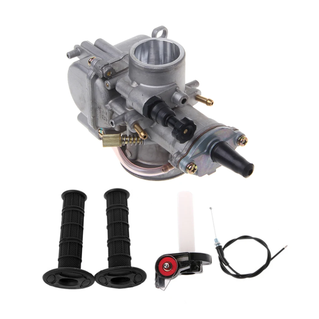 

Universal Motorcycle 28mm Carburetor For Keihin Carb PWK Mikuni With Power Jet