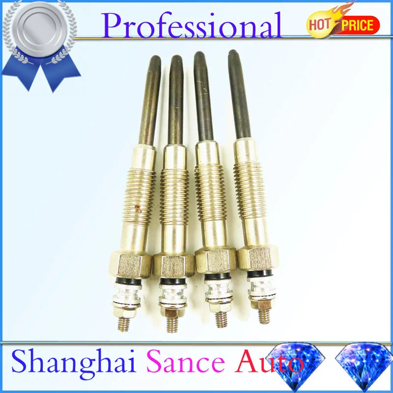 3.0 Diesel Glow Plug Set of 4 LN167R LN172R 5L 5L E 4Cyl Engine For
