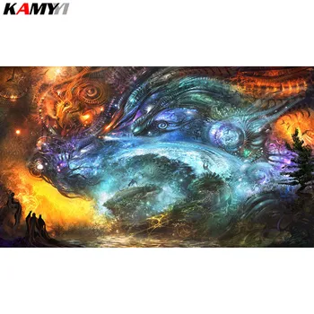 

Full Square Diamond embroidery birds 5D DIY Diamond painting Cross stitch animals Full Round Diamond mosaic landscape XY1