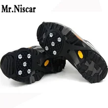Mr. Niscar 5 зуб шипы против скольжения Кемпинг скалолазание противоскользящие скобы снежные кошки озеро рыболовная накладка против скольжения на льду портативная уличная шестерня
