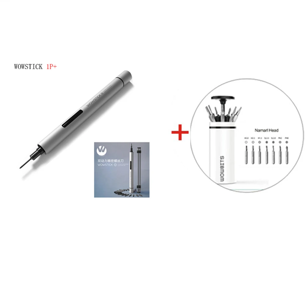 Wowstick 1P 1FS прецизионный мини беспроводной электрический шуруповерт с 2 батареями для батареи мобильного телефона камеры Инструменты для ремонта