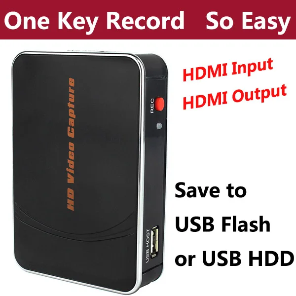 HDMI HD Game Video Capture Card Recorder Box for Xbox PS3 ...
