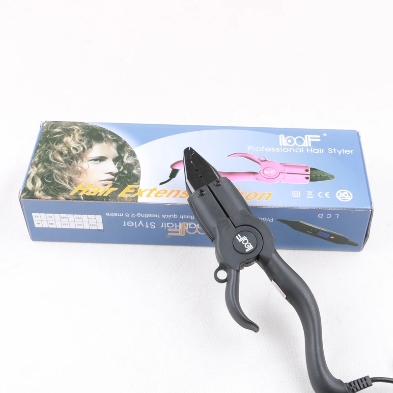 5Pcs/Lot Professional Salon Temperature Control Hair Extension Fusion Iron Connector Keratin Bonding Tools