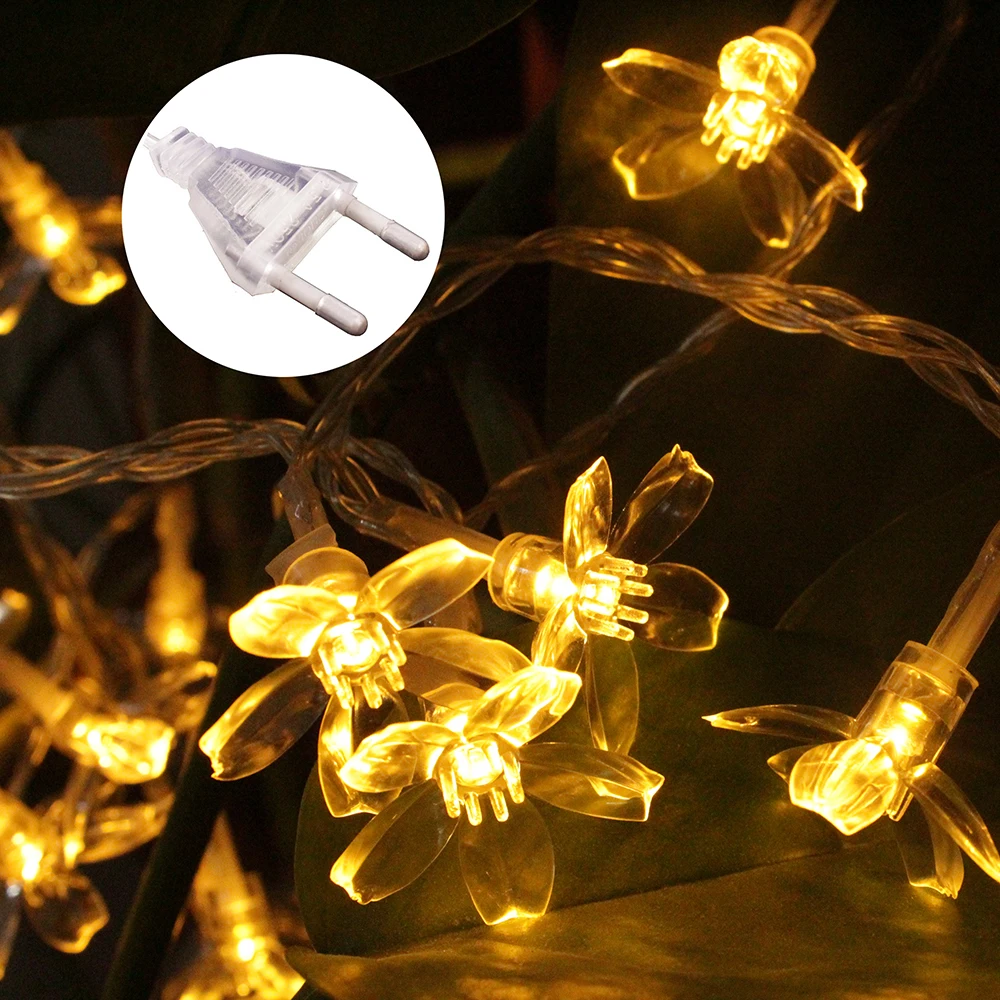 

10M 100 Led String Fairy Light Control for Bedroom Outdoor Globe String Light Holiday Patio Christmas Garland Decoration AC220V