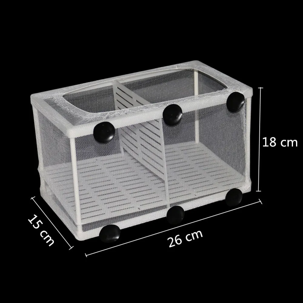 1 Pcs Fish Breeding Incubator Net Hanging Fish Hatchery Isolation Box for Aquarium Accessory fish breeding box