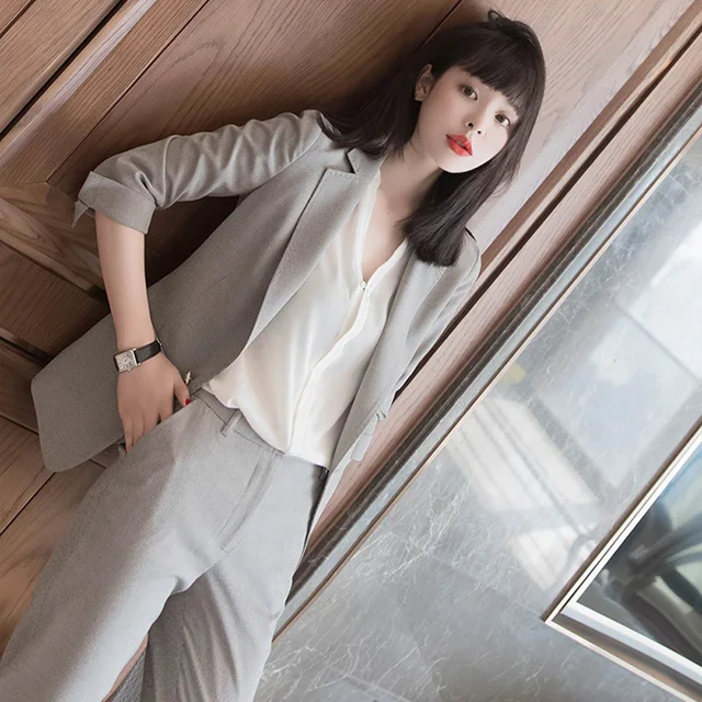 Best Price New Net Red Temperament Late Night Wind Fashion Short Small Suit Two-piece Suit Female Summer 2 Piece Outfits for Women Best Price New Net Red Temperament Late Night Wind Fashion Short Small Suit Two-piece Suit Female Summer 2 Piece Outfits for Women