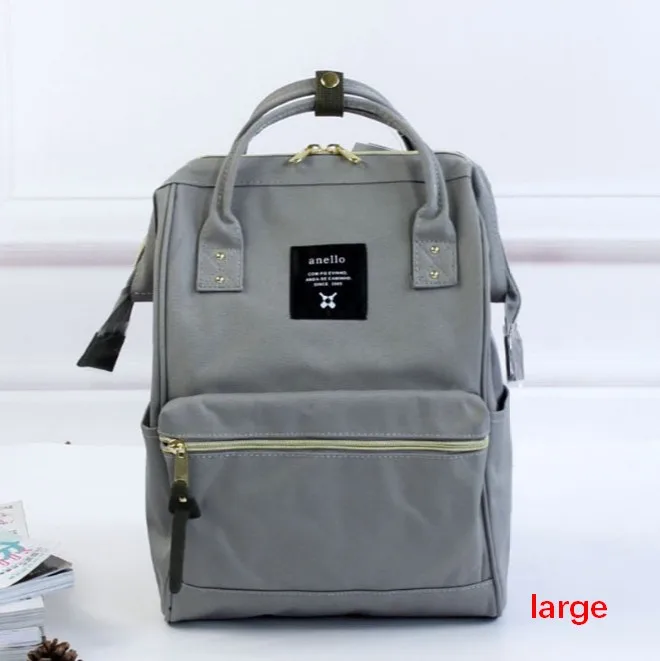 Большой размер или маленький размер кольцо студенческие рюкзаки для подростков девочек и мальчиков школьная сумка для женщин 14,15 дюймов ноутбук водонепроницаемый рюкзак - Цвет: Серый
