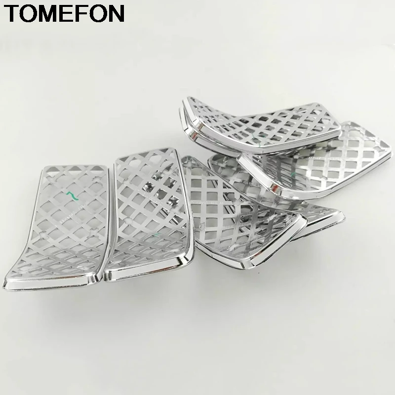 TOMEFON для Jeep Cherokee 2014 2015 2016 2017 2018 вставка салона автомобиля ячеистая Передняя