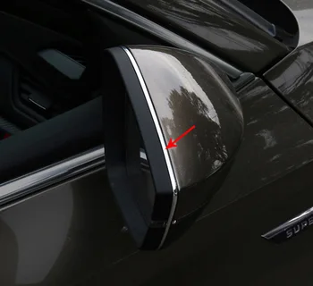 

for SKODA superb Octavia KODIAQ KAROQ Rearview mirror Decorative Bright strip