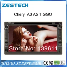 ZESTECH car dvd player for Chery A3 A5 Tiggo with FM/AM radio bluetooth gps navigation with Latest russian and brazil map