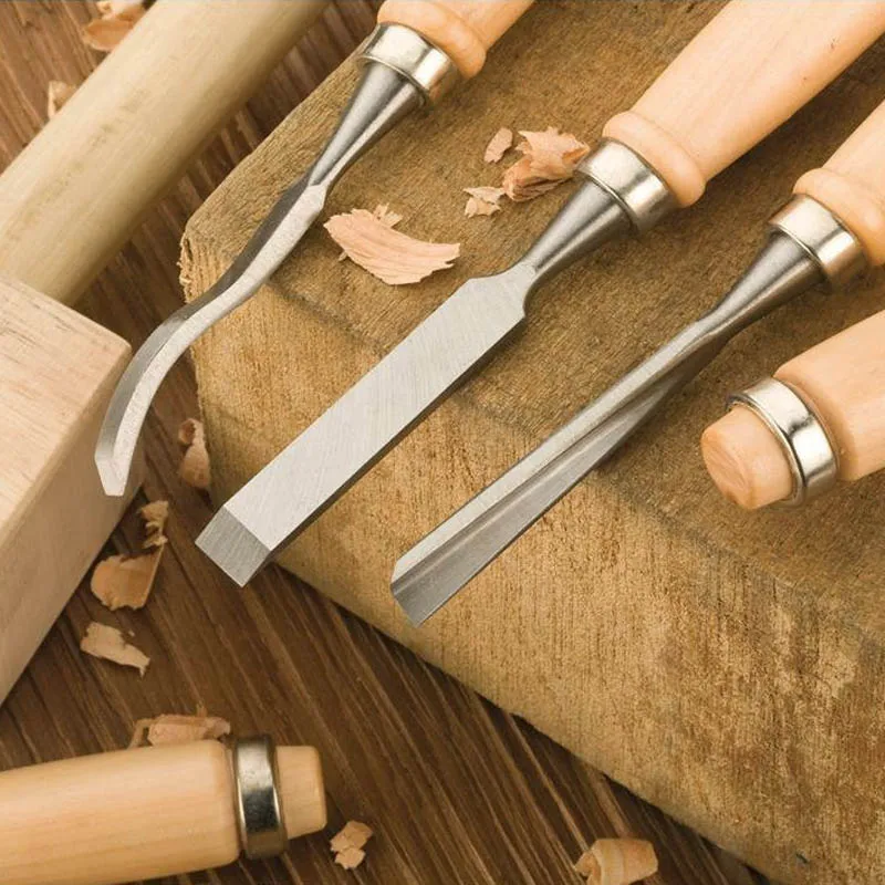 

12pcs/Set New Multi Tool Hand Wood Carving Chisels Tools Kit For Basic Woodcut DIY SKD88