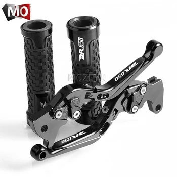 

Motorcycle CNC Adjustable Brake Clutch Levers Handlebar Hand Grips For Suzuki DR 650 DR650 S / SE DR650S DR650SE 1994-2010