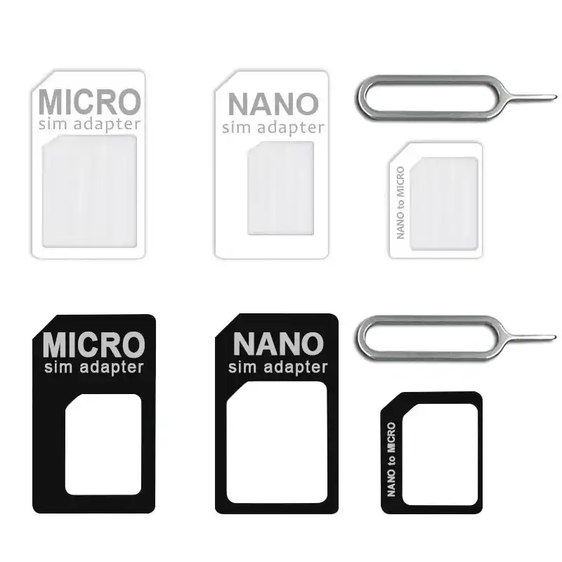 18 New Arrival 4 In 1 Sim Adapter For Nano Micro Standard Size Sim Card For Iphone X 7 8 For Android Phone Huawei Xiaomi 5 6 Adapter For Sim Adapter For Sim Cardsadapter Sim Aliexpress