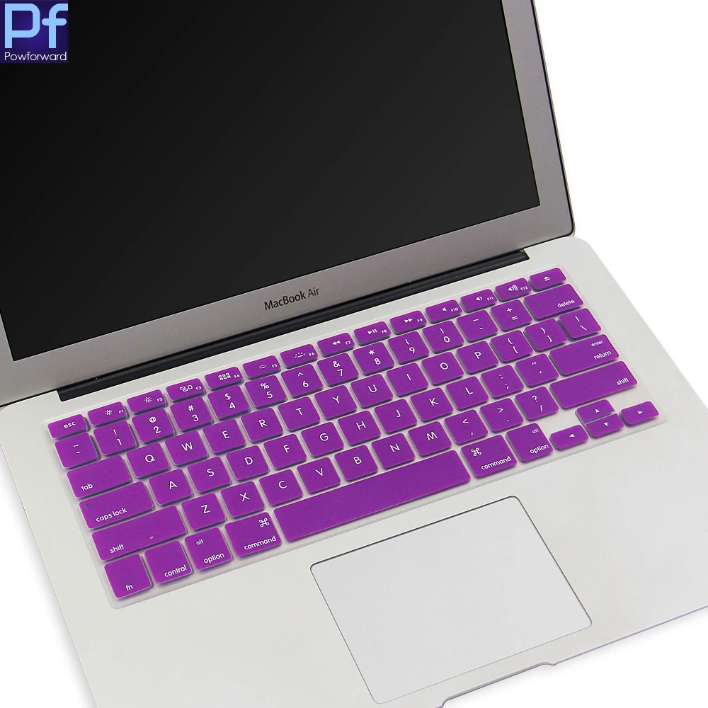 Силиконовая защитная накладка на клавиатуру для ноутбука MacBook Air 13 дюймов A1369 A1466