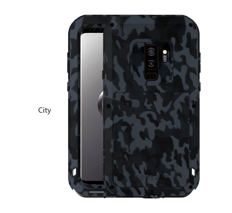 Для Galaxy S9 кожаный чехол LOVE MEI металлический Алюминий+ Противоударная Силиконовая задняя крышка чехол для samsung Galaxy S9 plus чехлы для телефонов