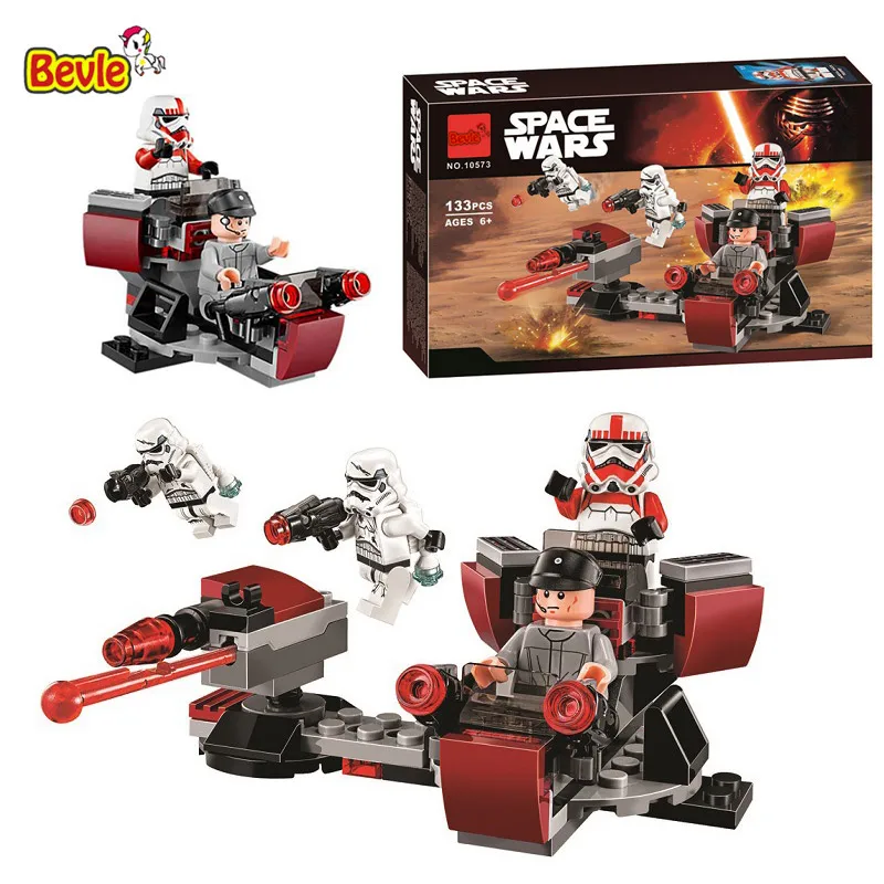 

Bela 10573 Star Series Space War 75134 Galactic Empire Battle Pack Model Building Block 133pcs Bricks Toys Children Gifts