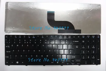 

New laptop glossy black UK keyboard For Acer Aspire 5733 5733z 5736 5736z 5738 5745G 5750G 5738Z 5739G 5810T teclado