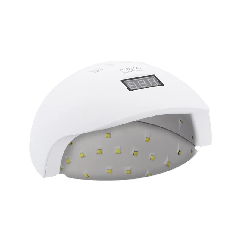 

SUN 5S 50W UV Lamp LED Ice Lamp Nail Lamp 30Pcs LEDsCuring Nail Gel Polish Dryer for Nail Manicure Machine With Auto Sensor