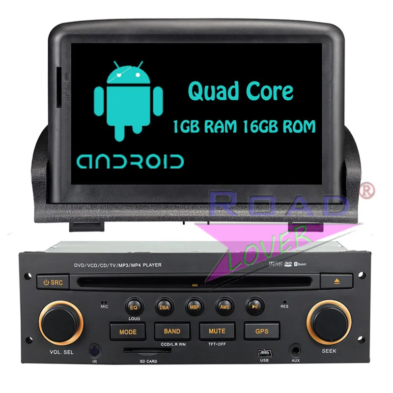 

Roadloevr Android 6.0 Quad Core Car DVD Player Head Unit For Peugeot 307 Stereo GPS Navigation Automagnitol 2Din Radio Monitor