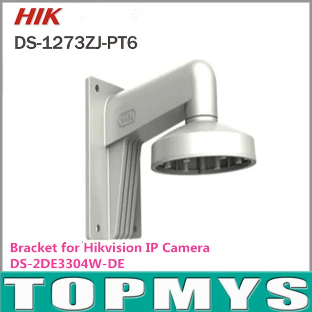 

Free Shipping High quality Wall Mount Bracket DS-1273ZJ-PT6 for Hik IP camera DS-2DE3304W-DE