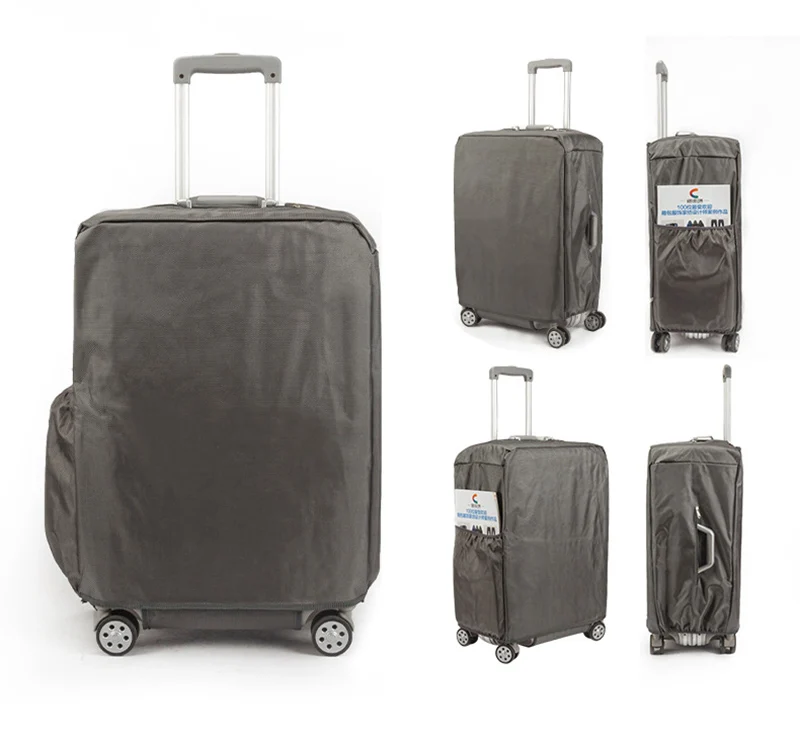 Утолщенная оксфордская Крышка для багажа, моющаяся Защитная крышка для чемодана, не царапается, чехол для чемодана, переносные аксессуары для полетов и путешествий