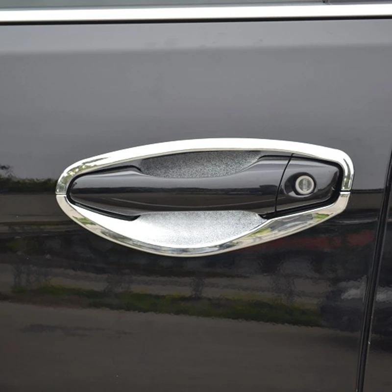 Автостайлинг MONTFORD для Hyundai Santa Fe ix45 2013 2014 2015 ABS хромированная внешняя боковая