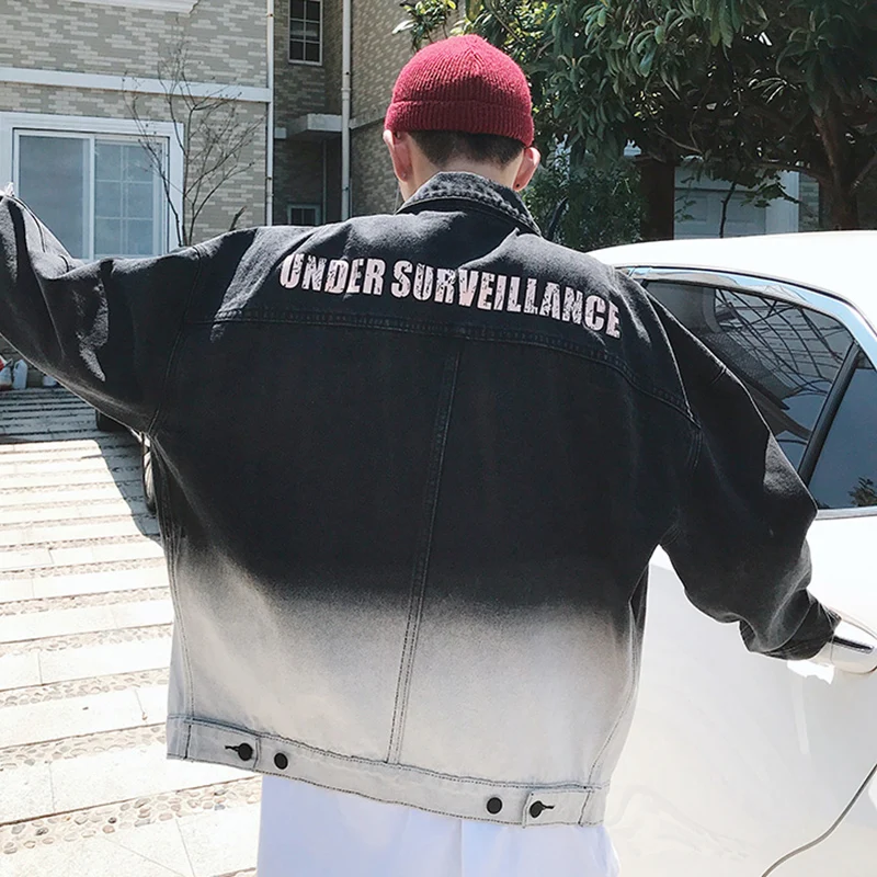 Dans Hommes Black Veste Jeans VesteImprimé 2019 Nouveau De Ins Sac white Laver Kelly À 4LARq53j