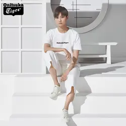 Onitsuka/лоферы с тигром для мужчин и женщин, такие же как Li Yuchun, легкие дышащие кроссовки на шнуровке, D844N