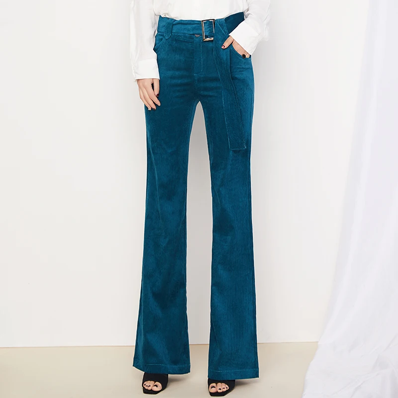 Fashion Classic Retro Corduroy Pants Women's Casual Loose