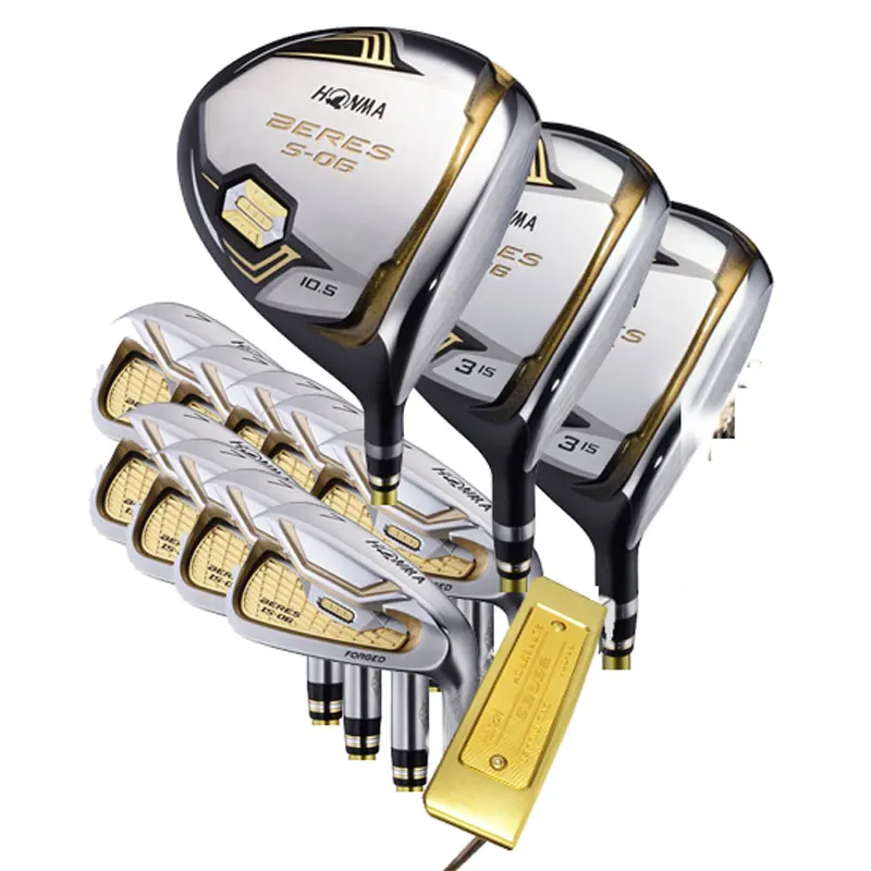 New Golf club S 06 3 star Golf complete clubs set Driver+3/5 fairway