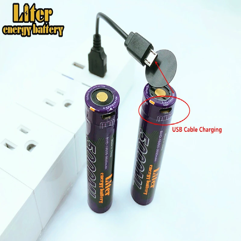 8 шт 5000 мл USB литий ионная аккумуляторная батарея 18650 3500mAh 3 7 V +
