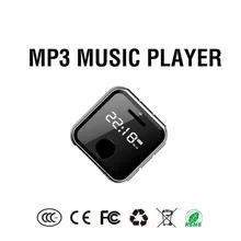 MP3 плеер MP3 мини HiFi музыкальный плеер детский спортивный WAV диктофон fm-радио 8 г 0,91 дюйм(ов) MP3 браслет может играть 30 часов