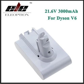 

Eleoption 21.6V 3000mAh Li-ion Replacement Battery For Dyson V6 Mattress Cordless Handheld Vacuum Cleaner For Dyson DC58 DC59