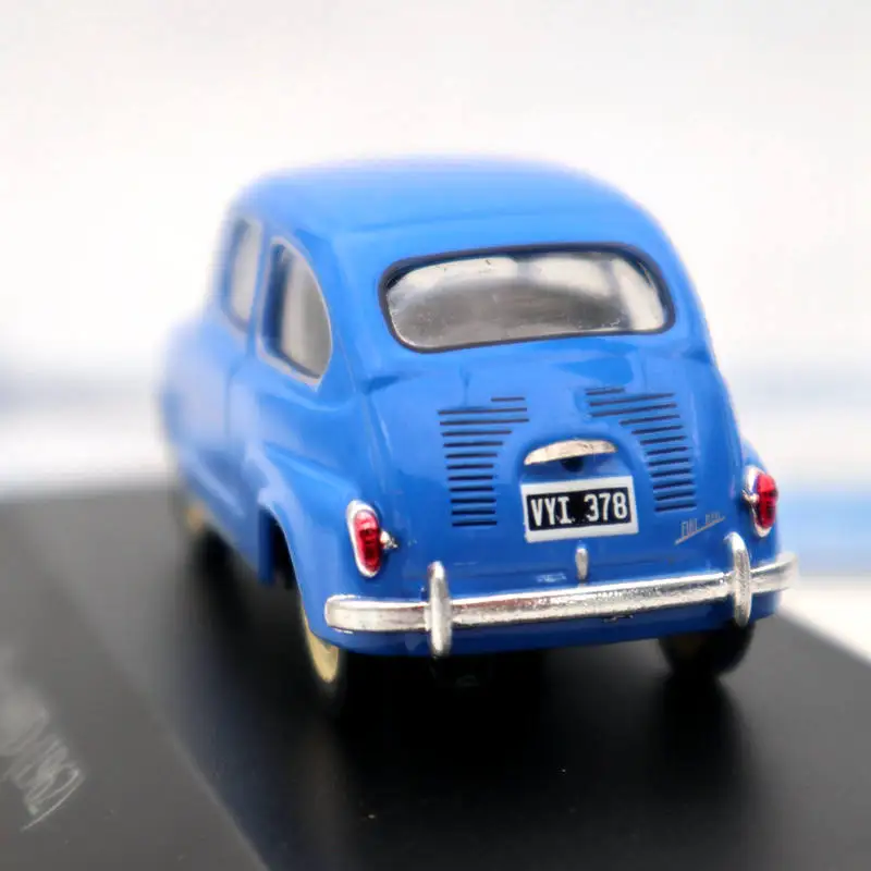 IXO alth 1:43 Fiat 600D 1962 синие литые под давлением модели Ограниченная серия Коллекция