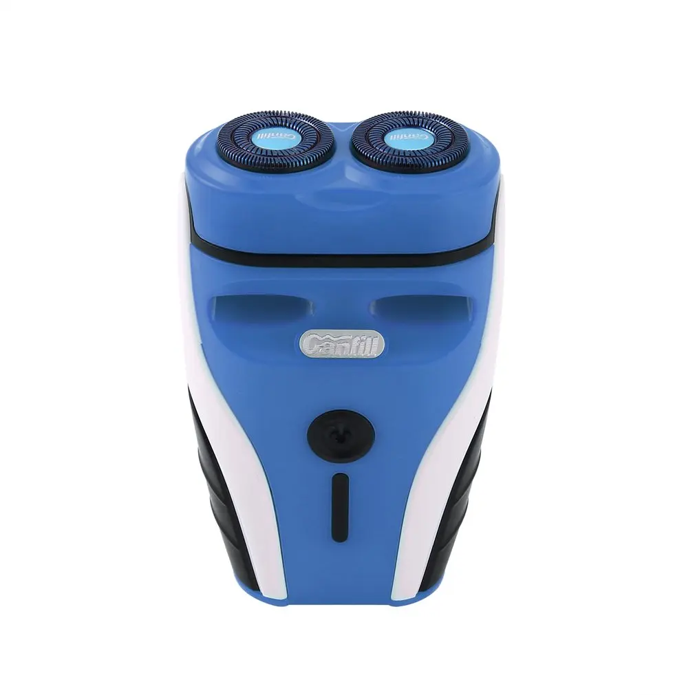 

Portable Double Ring Movement Shaving System Electric Shaver USB Rechargeable Trimmer Ni-MH Battery Shaver
