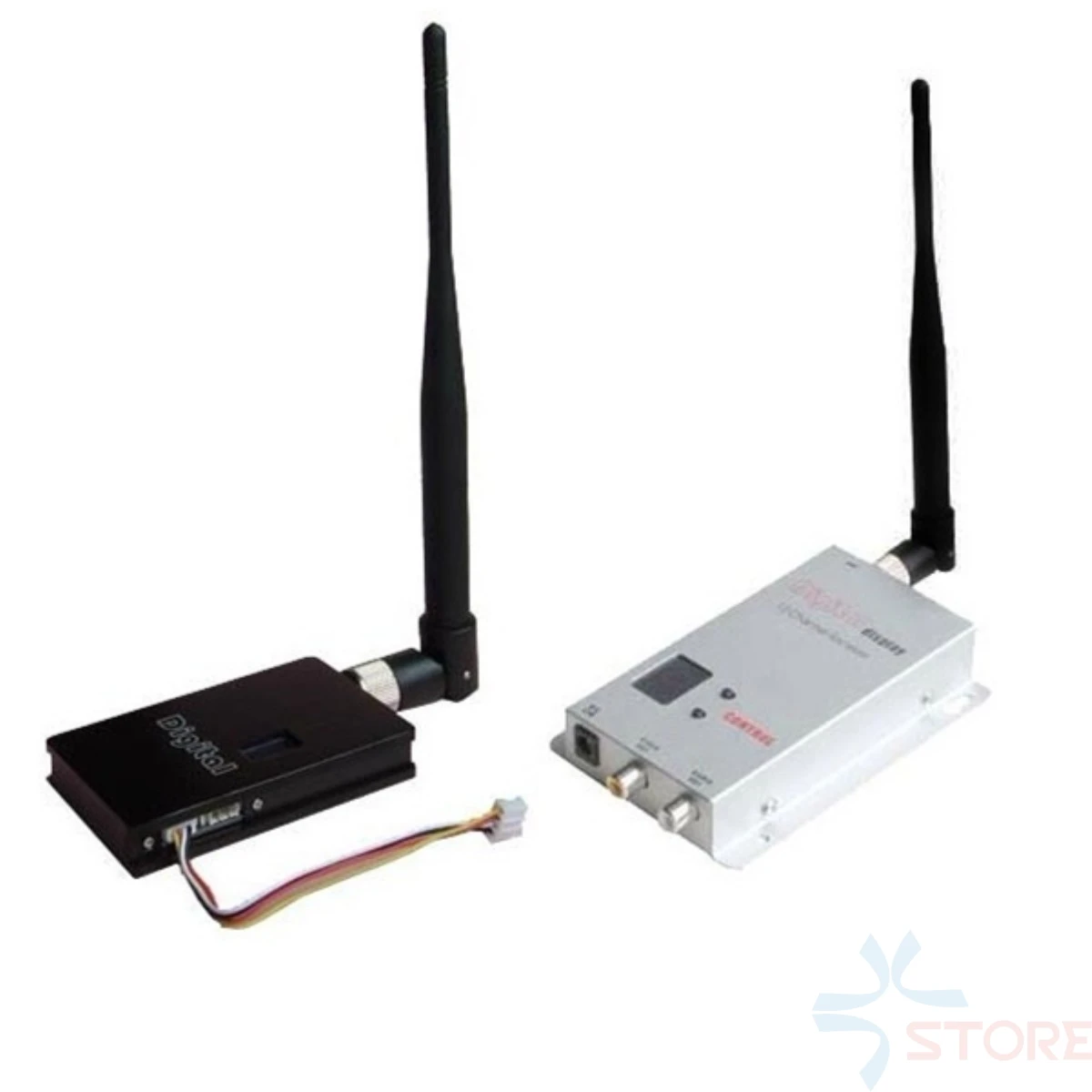 1.1Ghz 1.2Ghz 1.3Ghz 1.5W 8ch Wireless AV transceiver combo for cctv 1.2Ghz Video Audio Transmitter image transmission