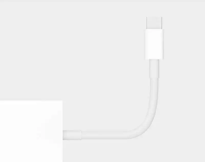 Адаптер xiaomi type-C для DP/Mini DP USB A* 2(USB) быстрая скорость передачи vidoe Быстрая зарядка