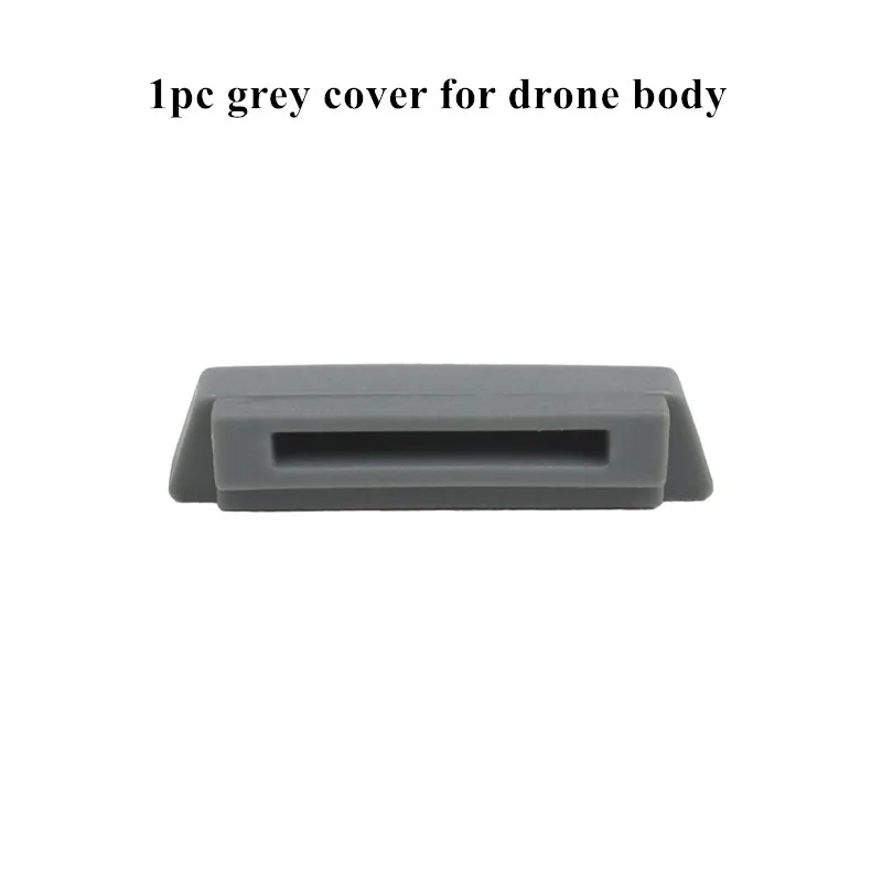 Для DJI Mavic Pro/Platinum Дрон и батарейный терминал водостойкий пылезащитный чехол заглушка аксессуар - Цвет: 1 grey drone body