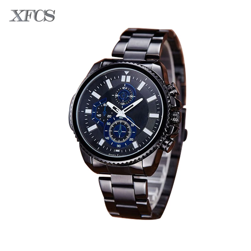 

XFCS 2017 waterproof watch for man quartz automatic wristwatch mens famous brand watches topmerk tag original clock luxury