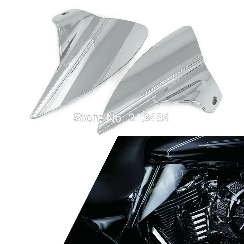 Saddle Shields Engine Heat Deflectors For Harley Touring Models 2009