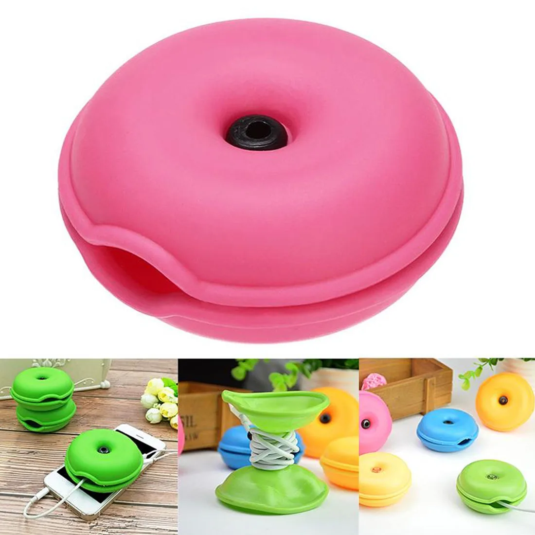 Computer Peripheral Wire Clamp Headphone Cable Winder Computer Mouse Accessories Fixed Wire Clamp Winder