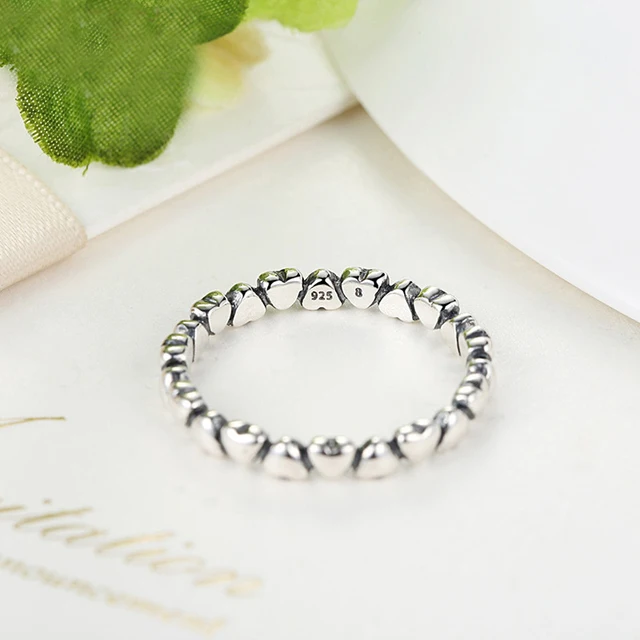 anillo pandora de corazones anillo pandora de corazones