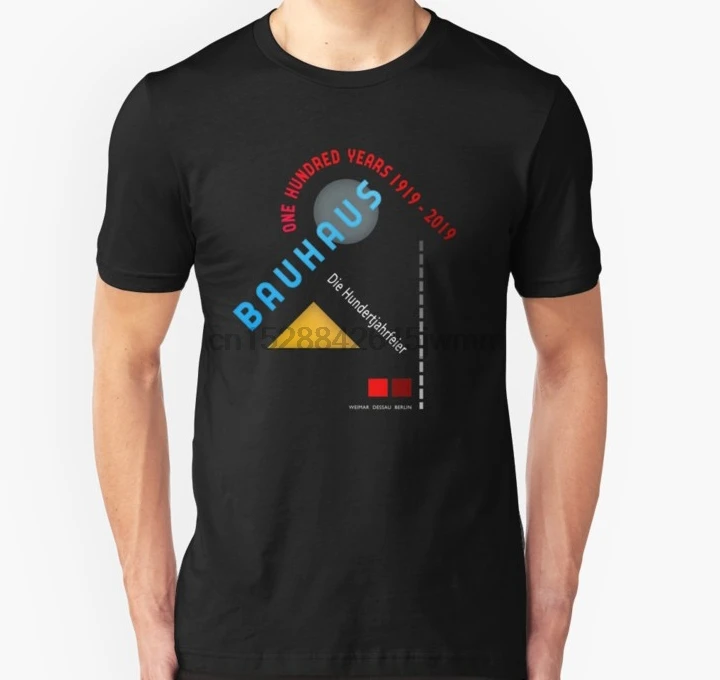 

Men tshirt Short sleeve Bauhaus 100 Years Unisex T Shirt tee tops Women t-shirt