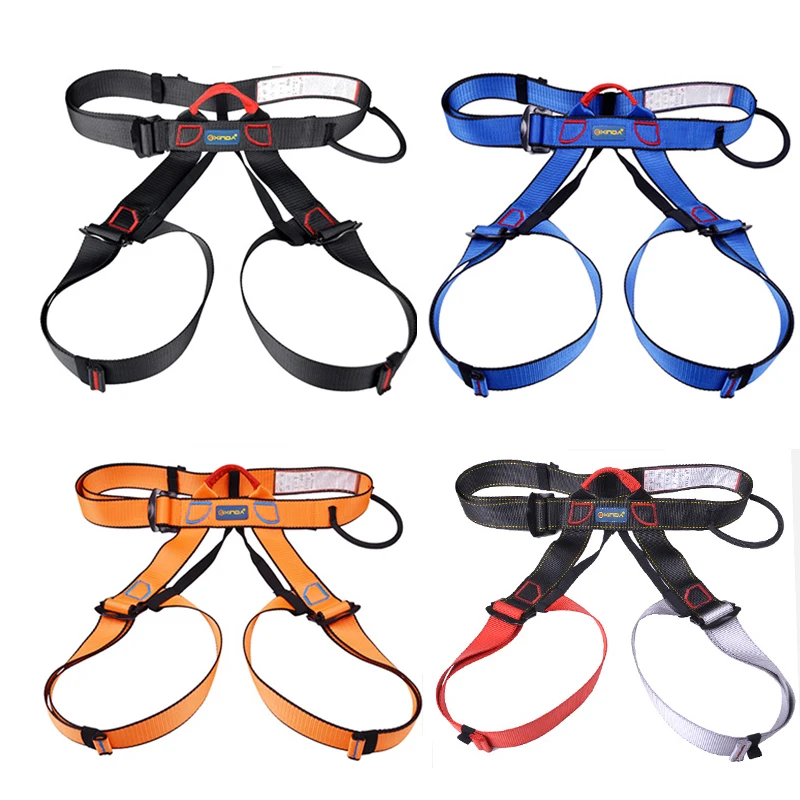 Outdoor Climbing Harness Bust Seat Belt Professional Rock Climbing Mountaineering Belt Safety Harness Rappelling Equipment