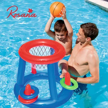 

Summer Swimming Toys Giant Inflatable Volleyball Soccer Ball Game Pool Float Water Sport Island Floating Mattress Party Game Toy