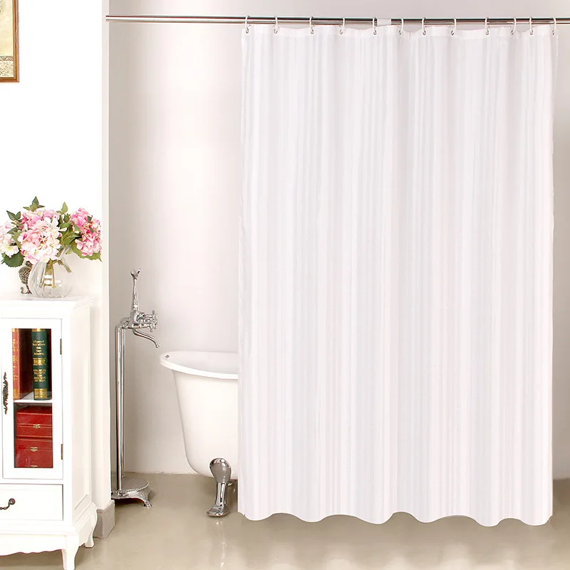 High quality waterproof thickening shower curtain high grade polyester