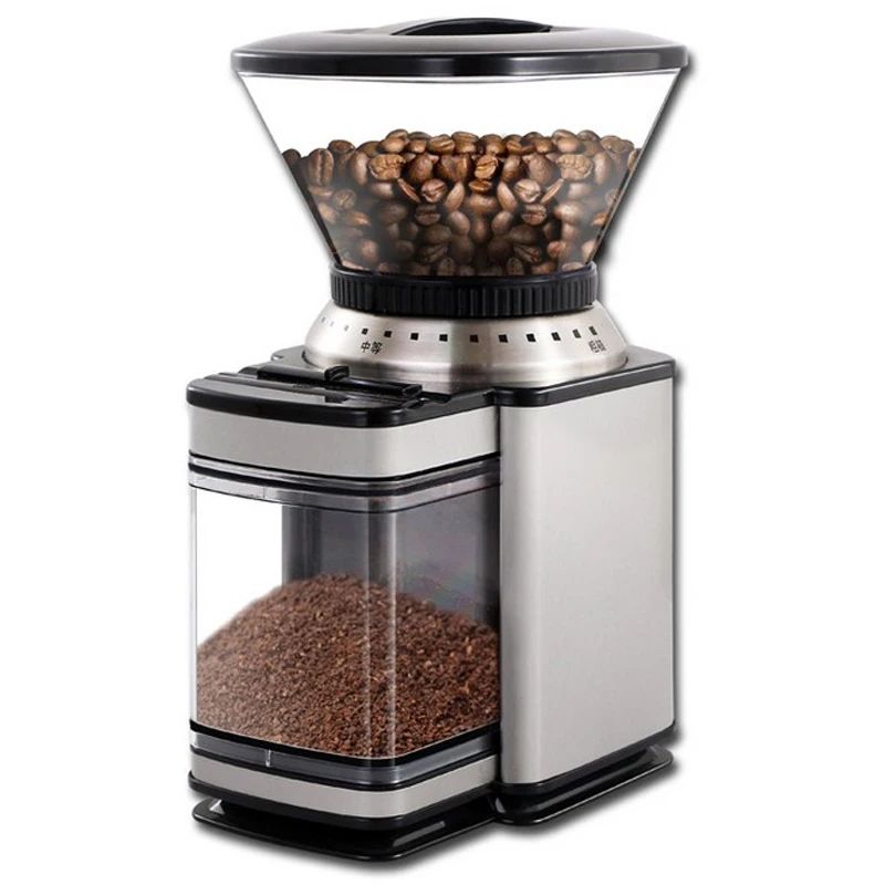electric coffee grinder spice maker automatic adjustable thickness